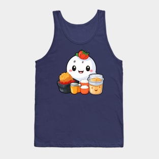kawaii bento sushi T-Shirt cute funny Tank Top